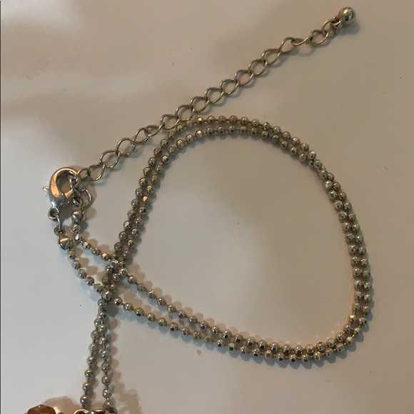 Necklace Beach Sandal Necklace 11” Drop - Picture 5 of 6